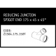 Marley Reducing Junction Spigot End 175 x 45 x 45° - Z1504.175.150Y